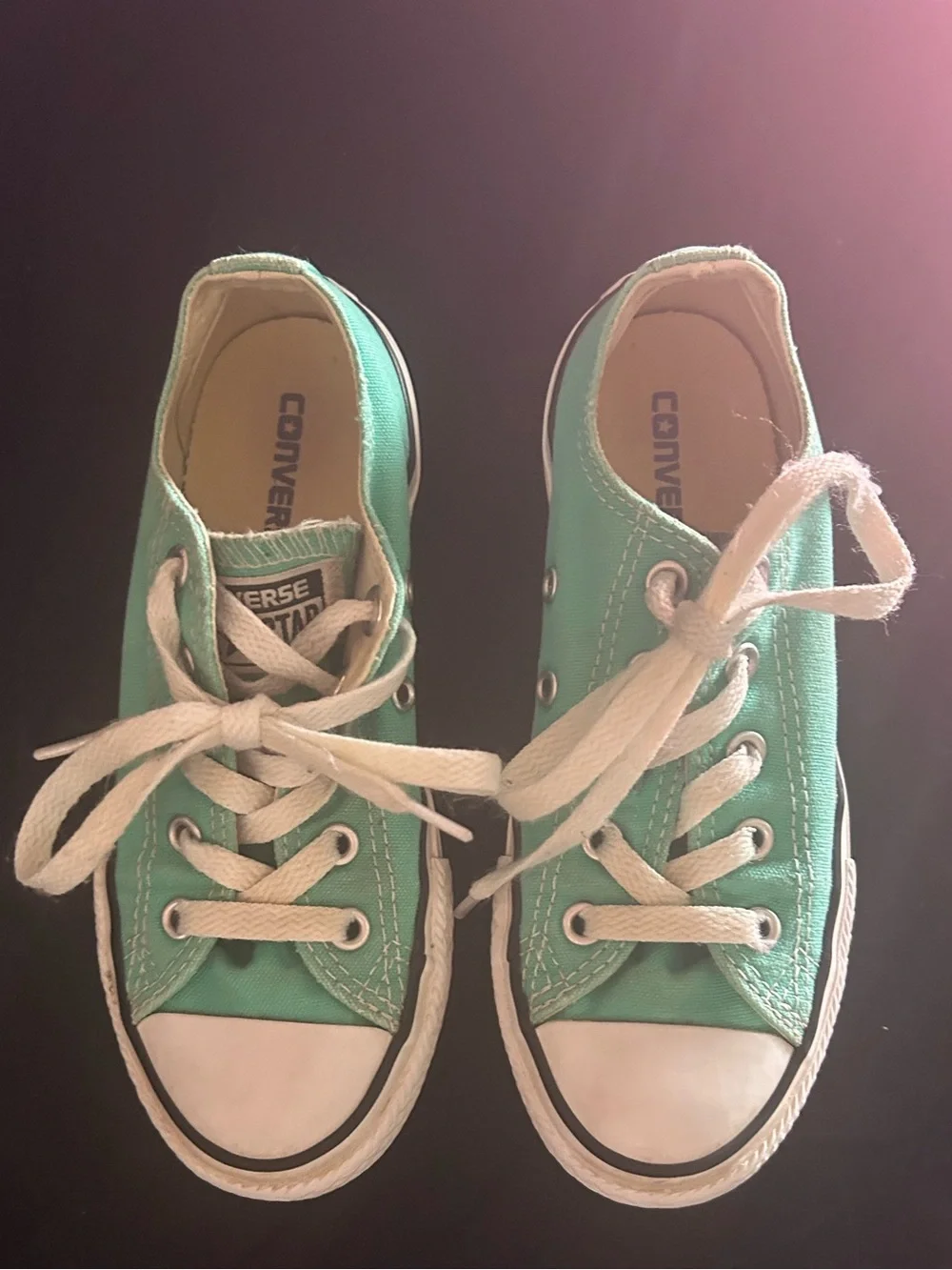 Converse Kids Low Top Sneakers - Mint